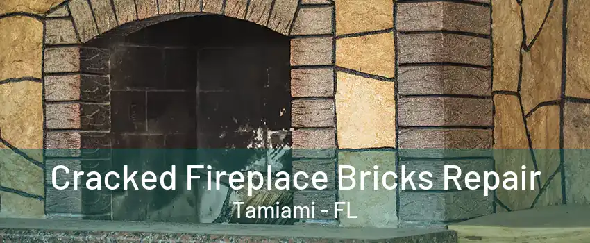 Cracked Fireplace Bricks Repair Tamiami - FL