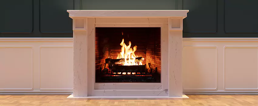 Open Flame Wood-Burning Fireplace Installation Services in Tamiami, Florida