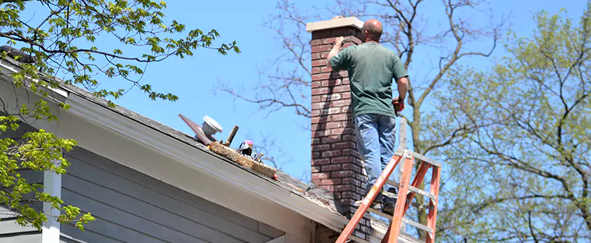 Vinyl and PVC Chimney Flashing Installation in Tamiami, FL